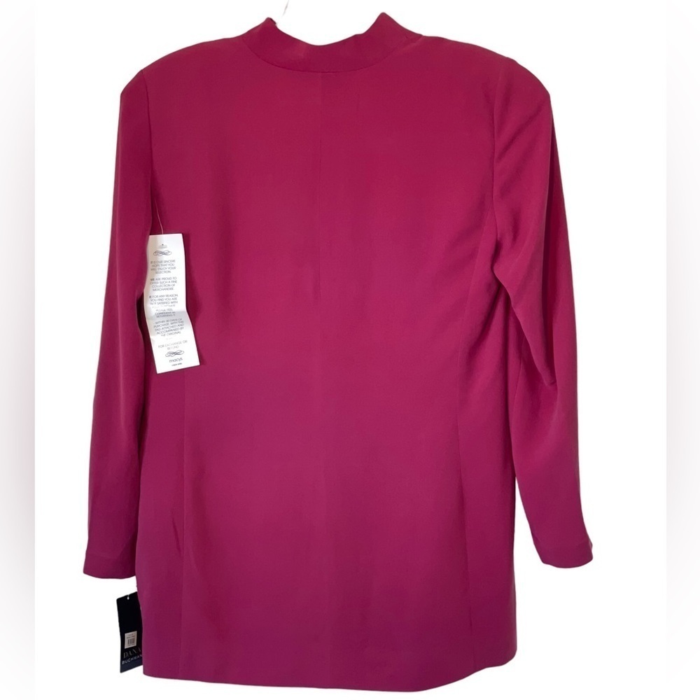 NWT - Dana Buchman Silk button up Blouse. Size 14 New old stock - Picture 7 of 9
